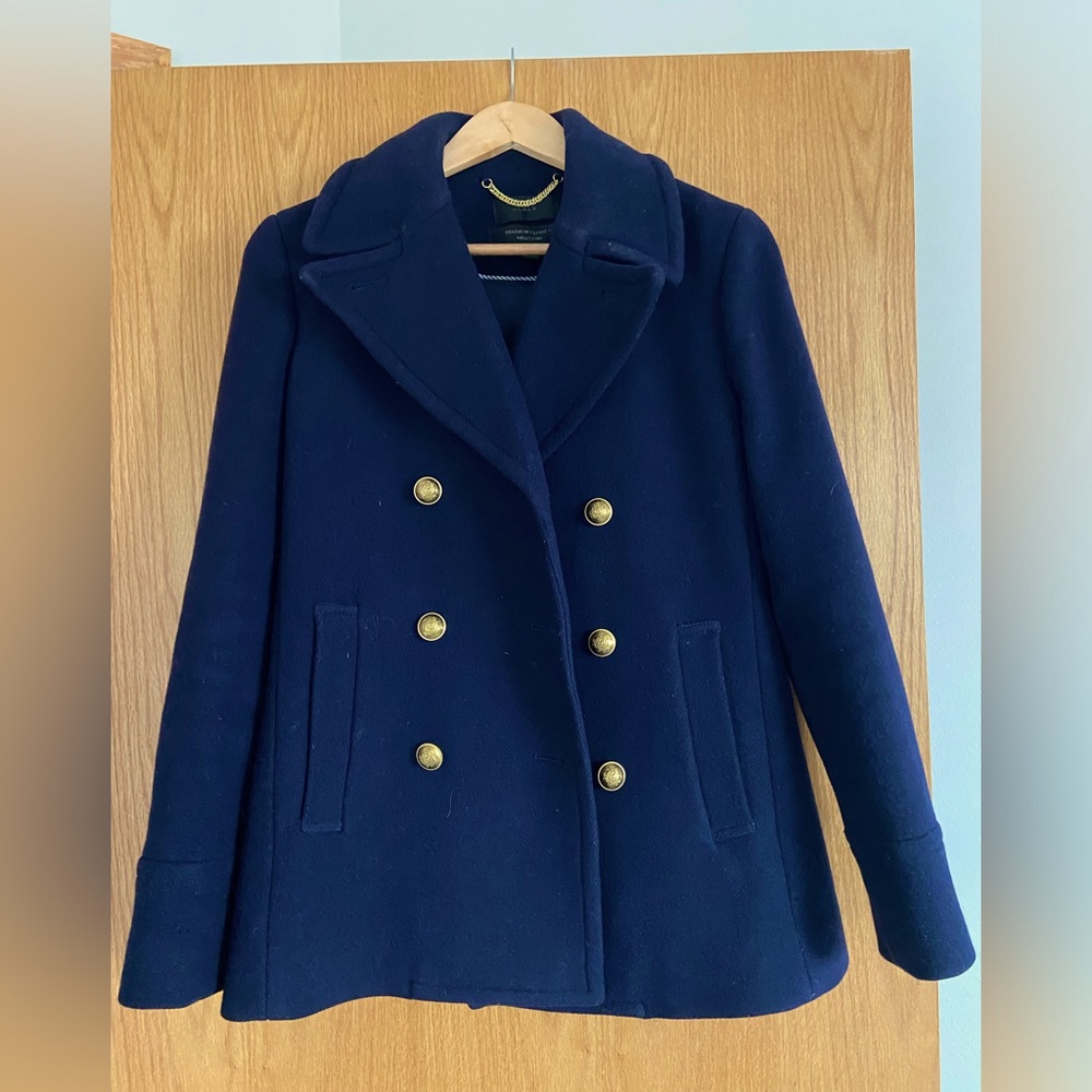 J Crew peacoat navy 6